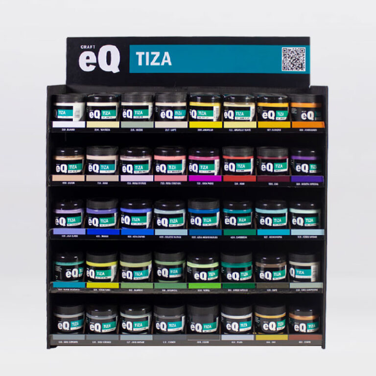 Exhibidor Pintura a la tiza
