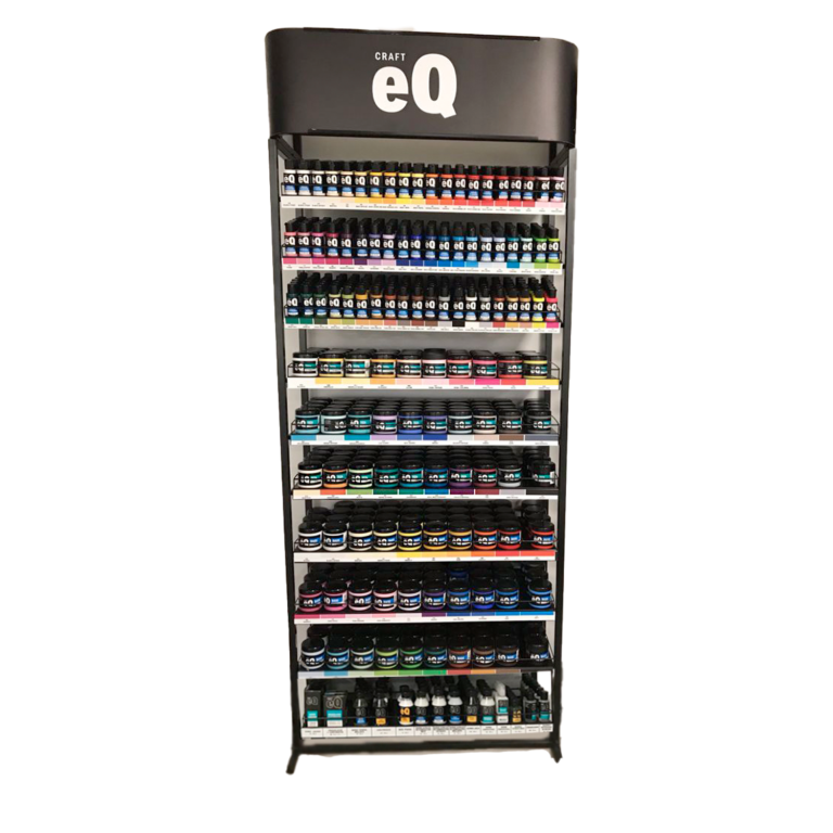 Exhibidor Master Pinturas  Acrilico , Bases y P Tiza x 200cc