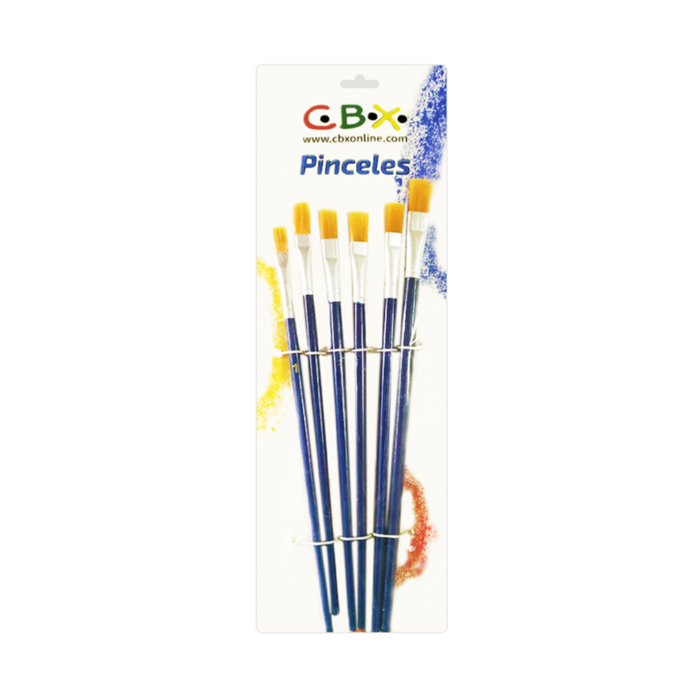 Set pinceles ECO CBX chato