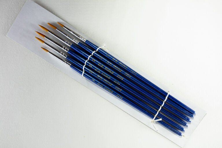 Set pinceles redondos  N°1,2y3 calidad superior