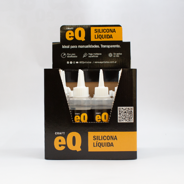 CAJA 12u. Silicona Líquida EQx 100cc. - Imagen 2