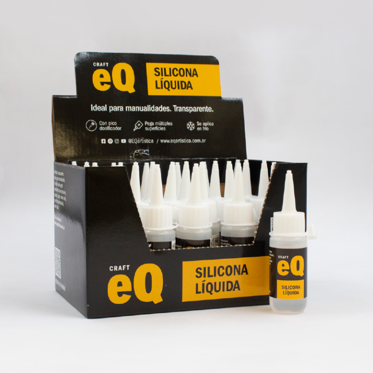 CAJA 24u. Silicona Líquida EQx 30cc