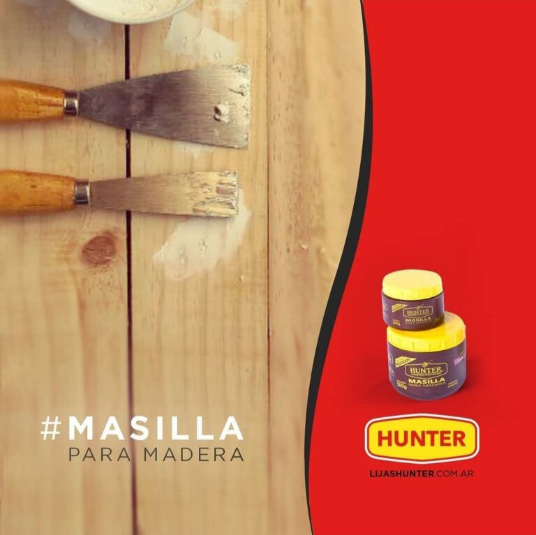 Masilla Para Madera Hunter - Imagen 2