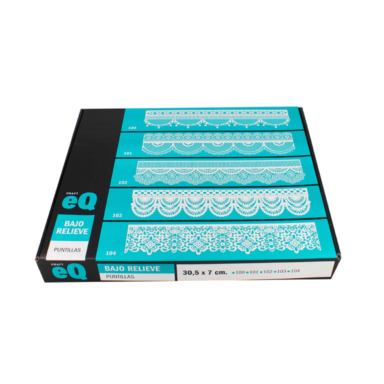 Caja Bajo Relieve - Puntillas