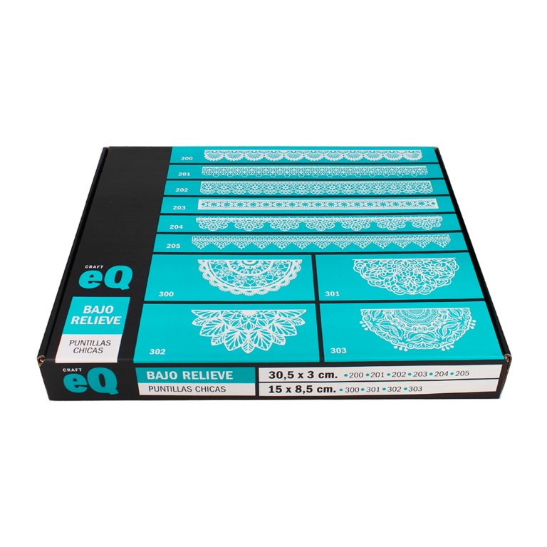 Caja Bajo Relieve - Puntillas Chicas