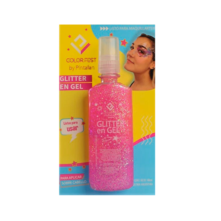 Glitter en Gel Blister 40ml - Pintafan