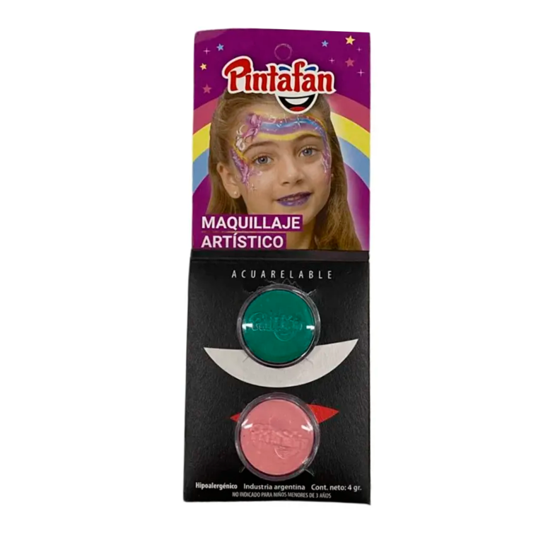 Maquillaje Acuarelable (Set x2) - Pintafan