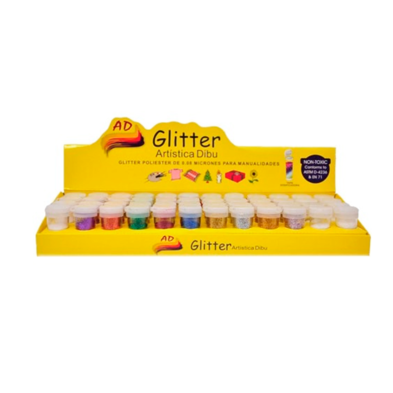 Caja Exhibidora Glitter - AD