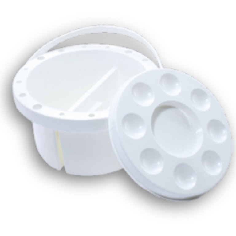 Balde Plastico Lava Pinceles AD