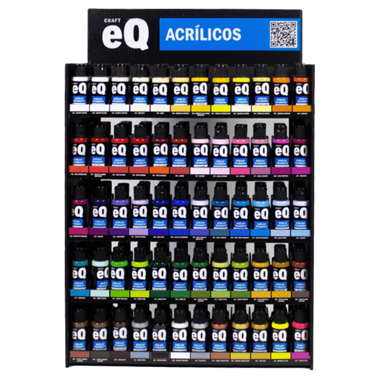 KIT INICIAL ARTISTICA (Exhibidor Acrilicos + Pinceles + ByD 250) - Imagen 6
