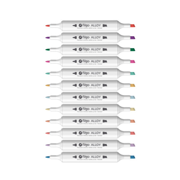 Marcador Artistico Doble Punta Alloy Filgo - Imagen 4