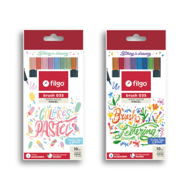 Marcador Brush 035 Surtido Filgo