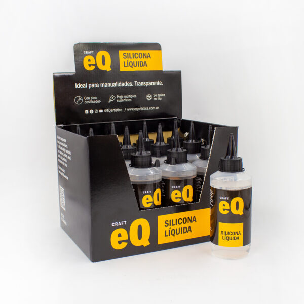 CAJA 6u. Silicona Liquida EQ x 250cc