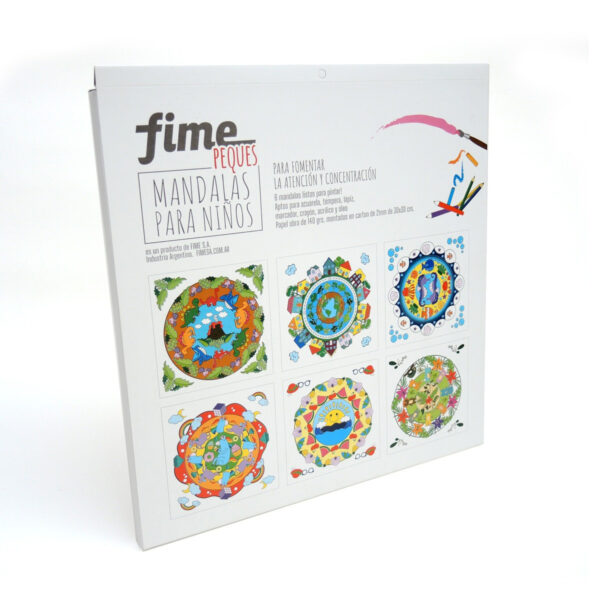 MANDALA KIDS Caja x 6u. (30cm x 30cm) - Imagen 2