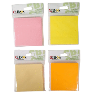 Notas Adhesivas (7,5cm x 7,5cm x100 hojas) Blister x 24 CBX