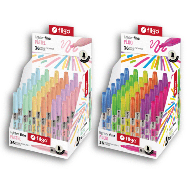 Resaltador Lighter Fine Display x36 Filgo