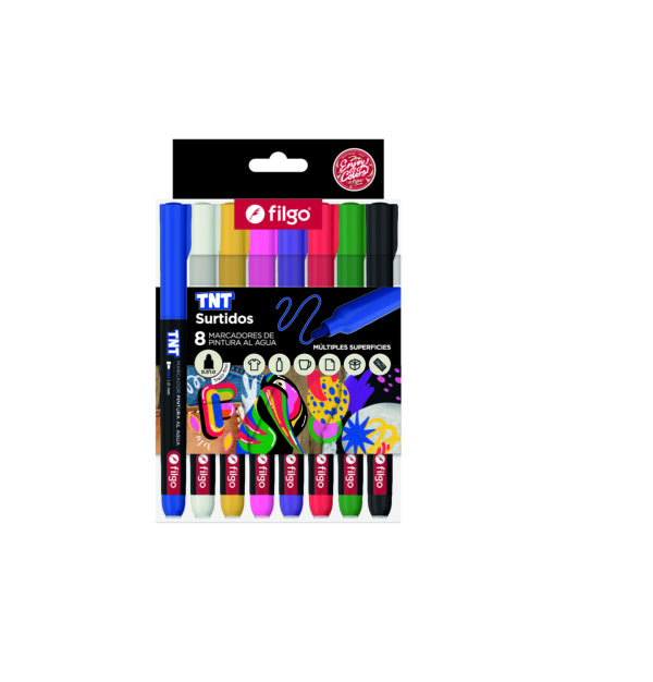 Marcador Pintura al Agua TNT 1.0 Filgo
